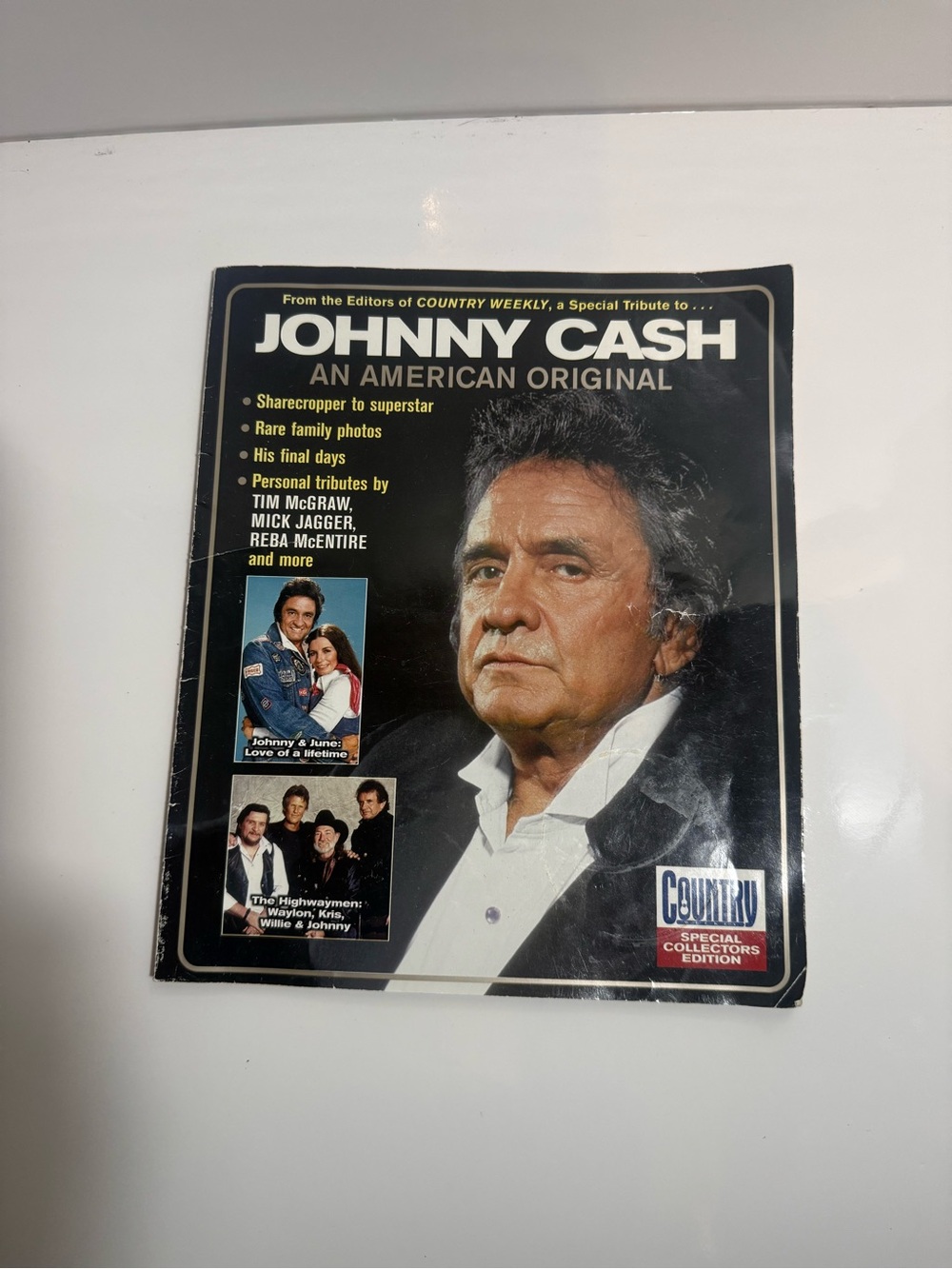 Johnny Cash An American Original 2003 Country Weekly Special Collectors Ed